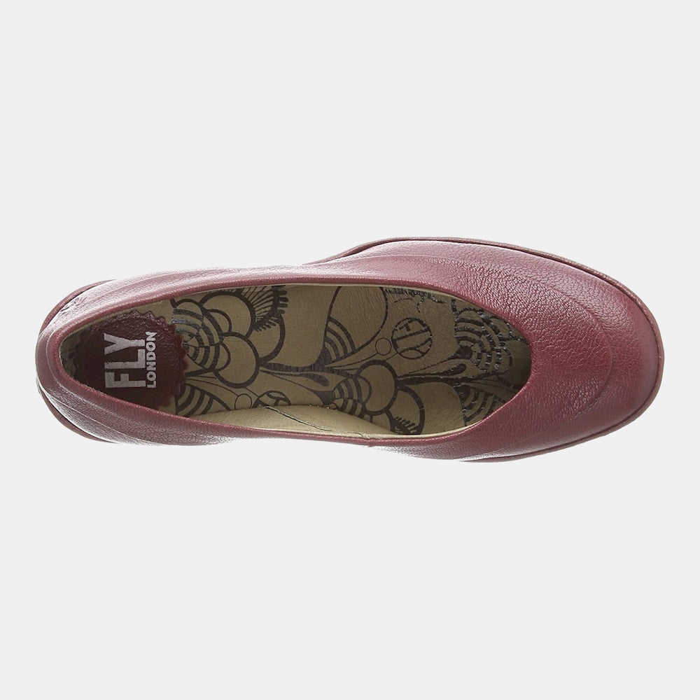 Fly London Sapatos Shoes Yoko Cherry Vermelho Shot10