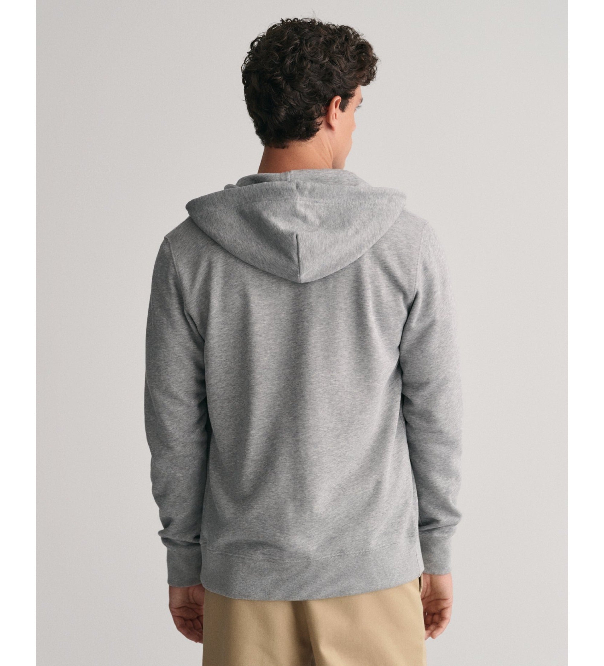 Gant Camisola Hoodie 2007059 Grey Cinza_shot3