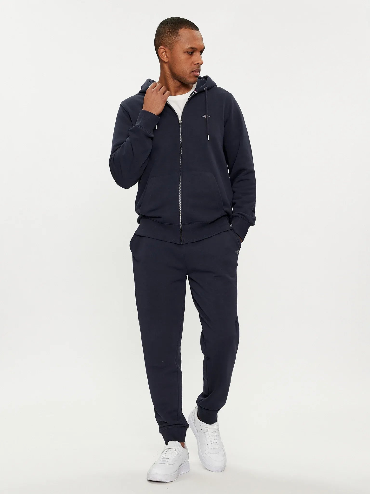 Gant Camisola Hoodie 2007059 Navy Navy_shot2