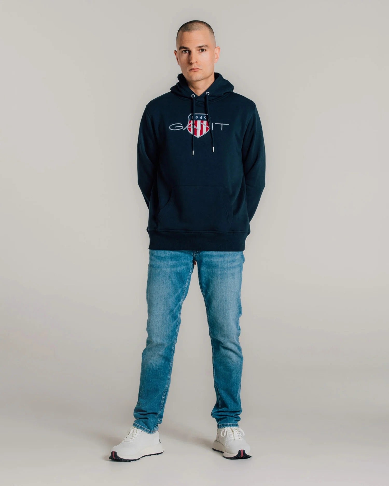 Gant Camisola Hoodie 2047087 Navy Navy_shot1