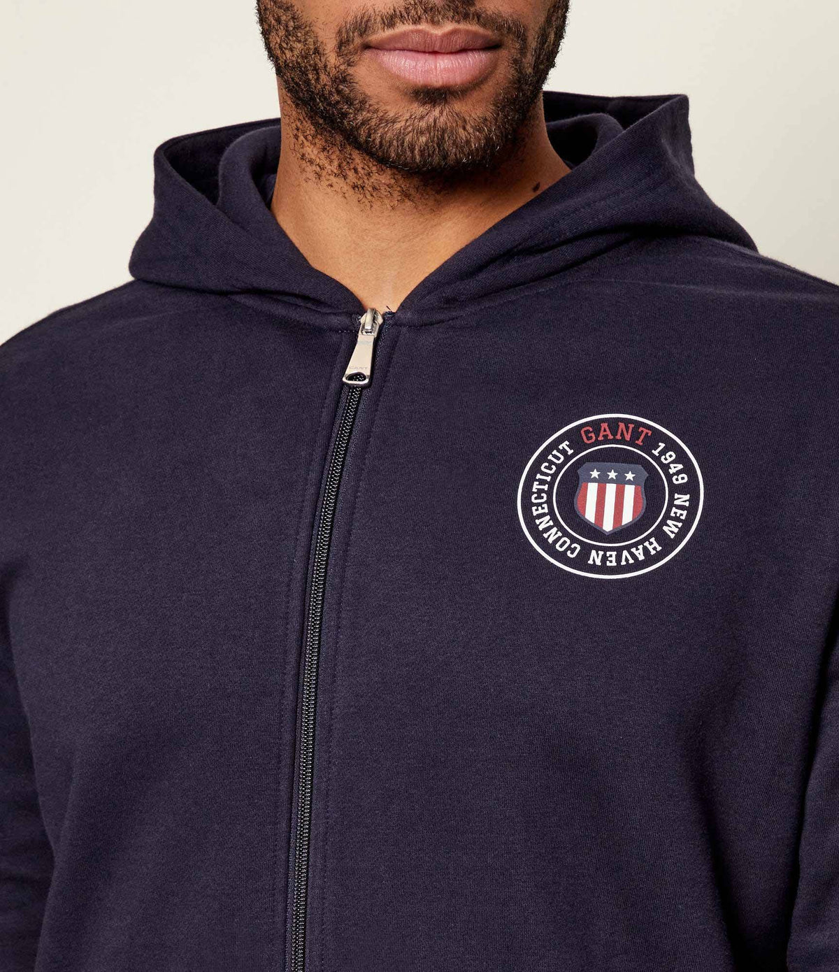 Gant Camisola Hoodie 2067099 Navy Navy_shot4