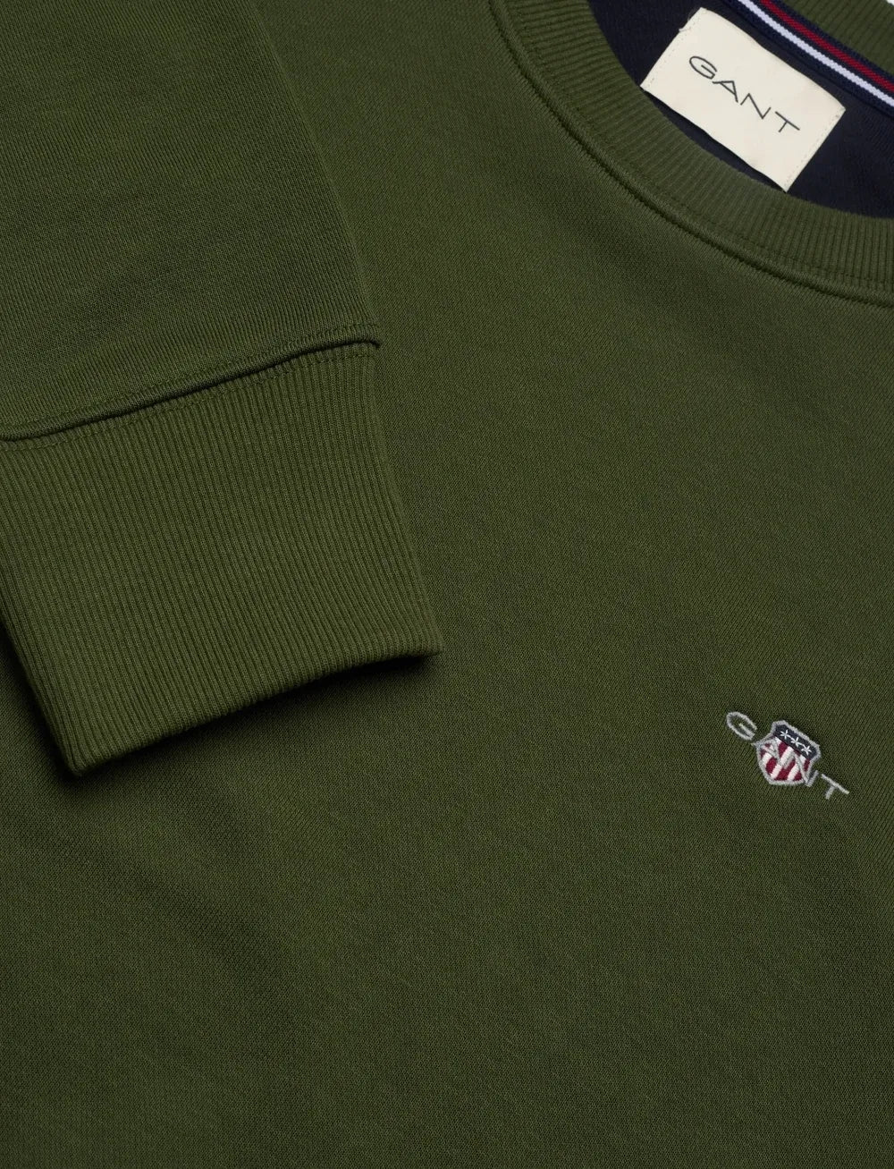 Gant Camisola Sweat 2006065 Green Verde_shot3