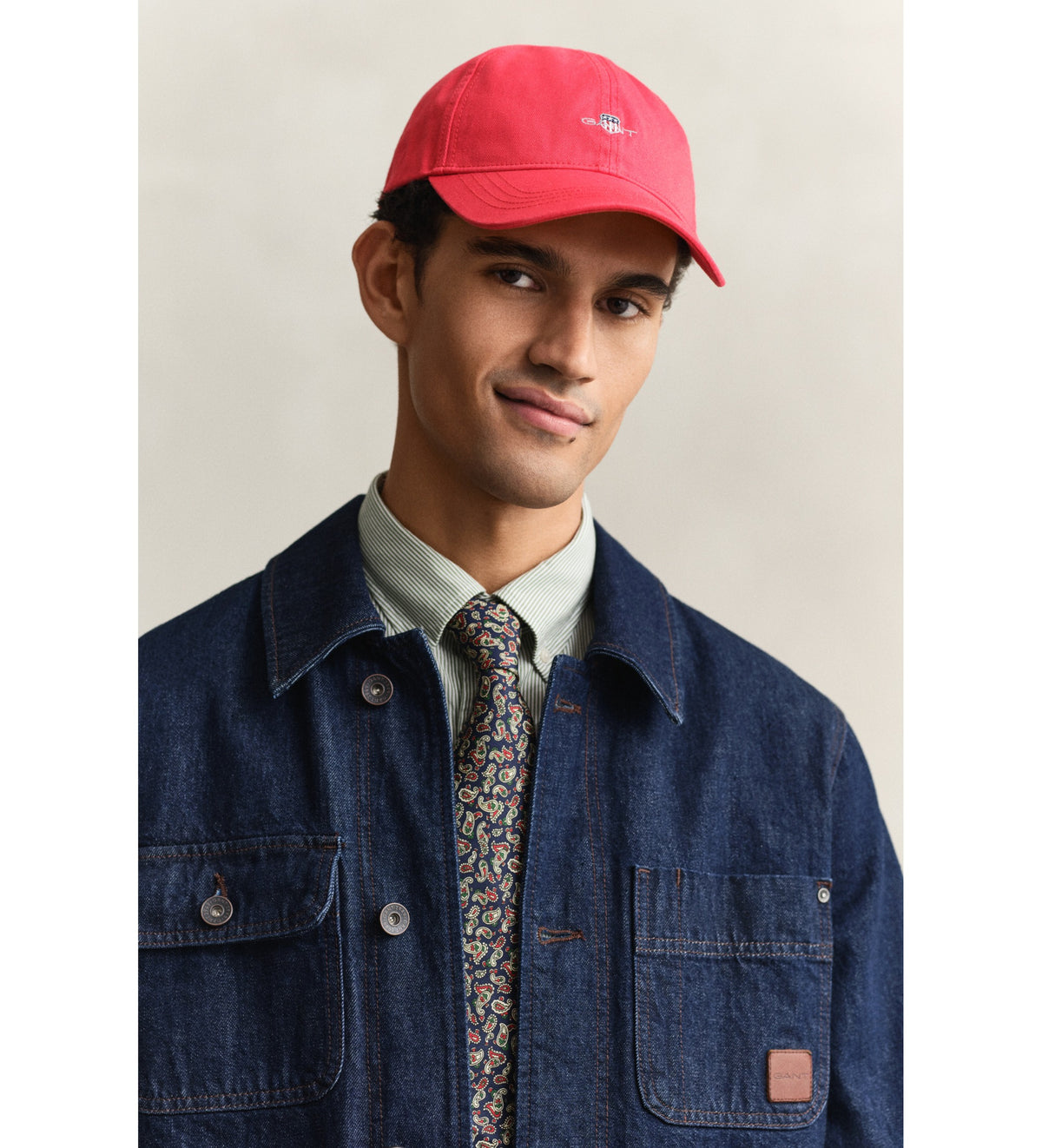 Gant Cap Hat 9901311 Lt.red Vermelho_shot2