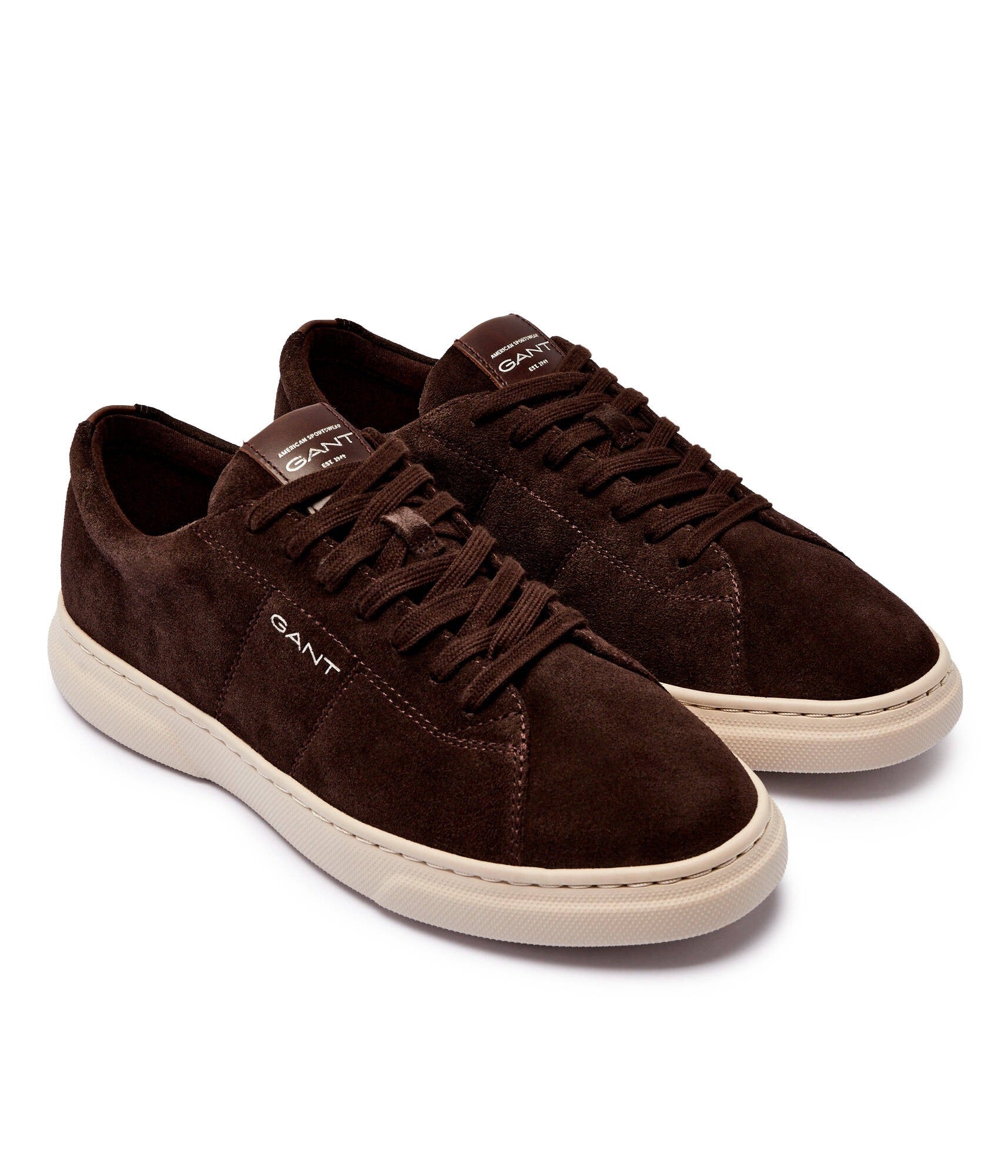 Gant Sapatilhas Sneakers Shoes Joree Suede Dk.brown Castanho Escuro_shot2