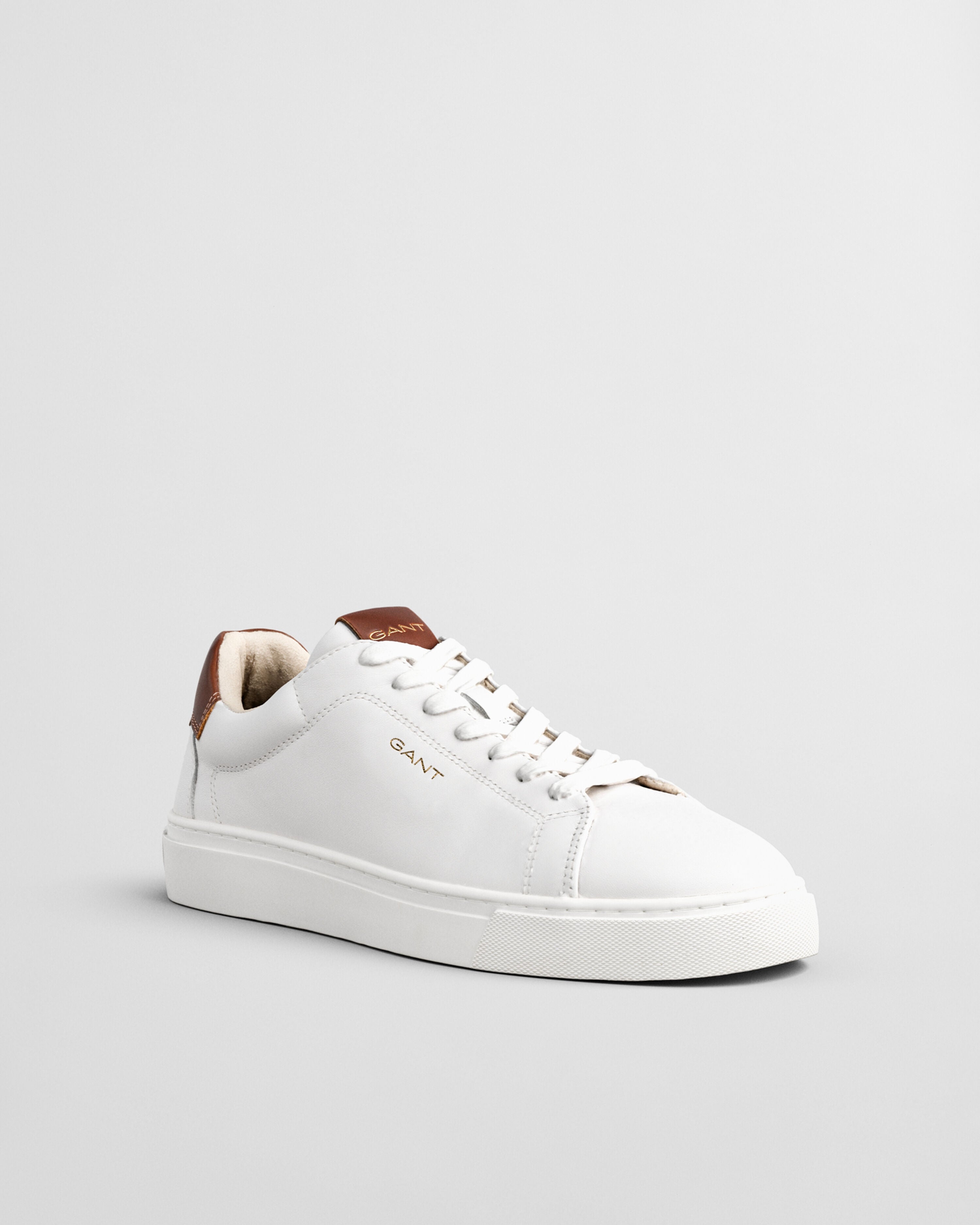 Gant Sapatilhas Sneakers Shoes Mc Julien Whi Cognac Branco Cognac_shot2