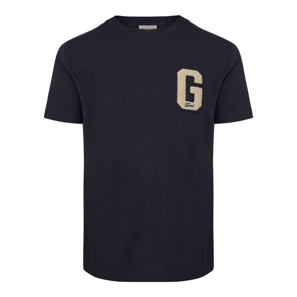 Gant T Shirt 2003354 Navy Navy_shot1