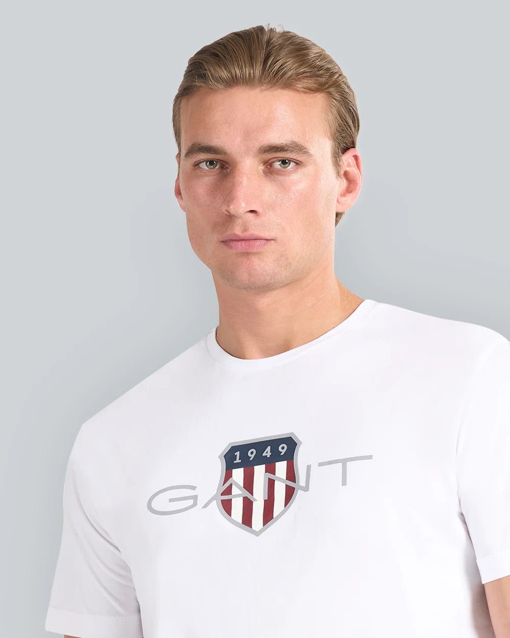 Gant T Shirt 2003366 White Branco_shot4