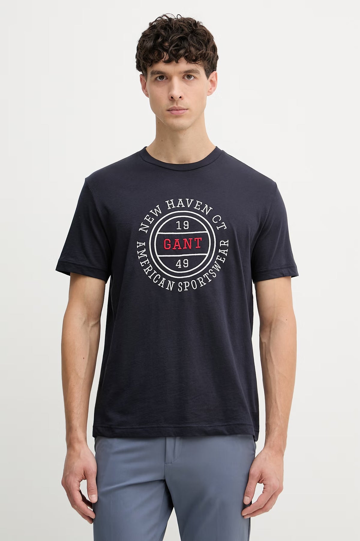 Gant T Shirt 2003403 Navy Navy_shot1