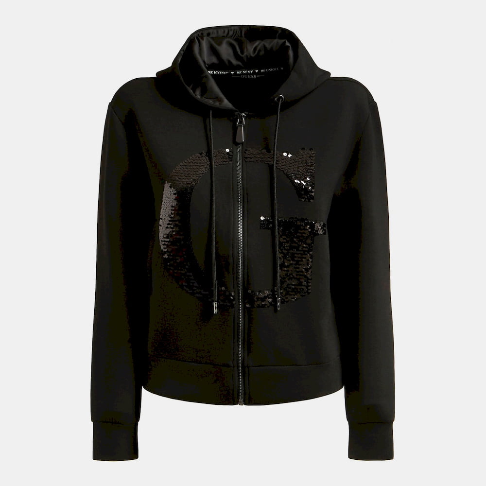 Guess Blusão Jackets W1rk00k7uw2 Black Preto Shot6