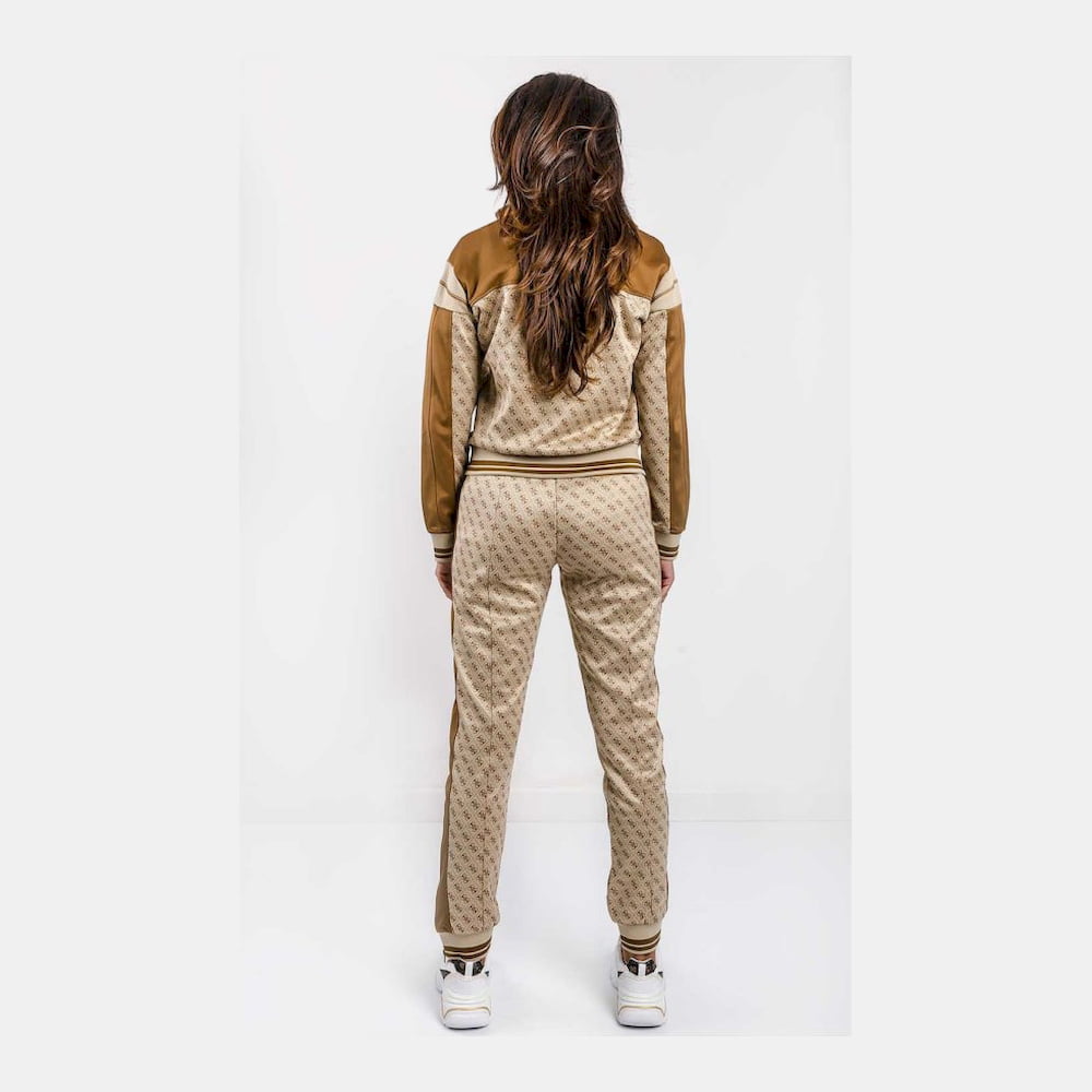 Guess Blusao Jackets V2bq11fl04q Beige Whit Beige Branco Shot2
