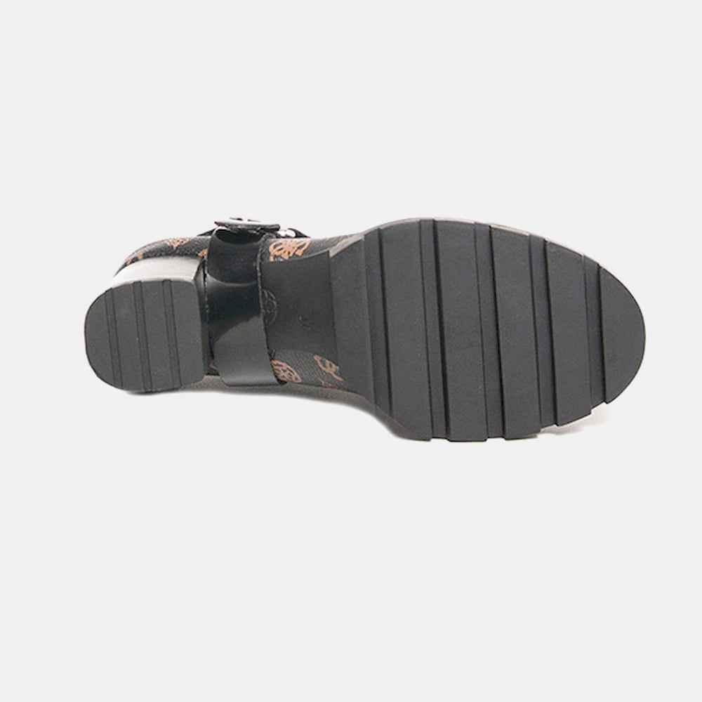 Guess Botas Boots Fl7reafal10 Black.logo Preto Shot9