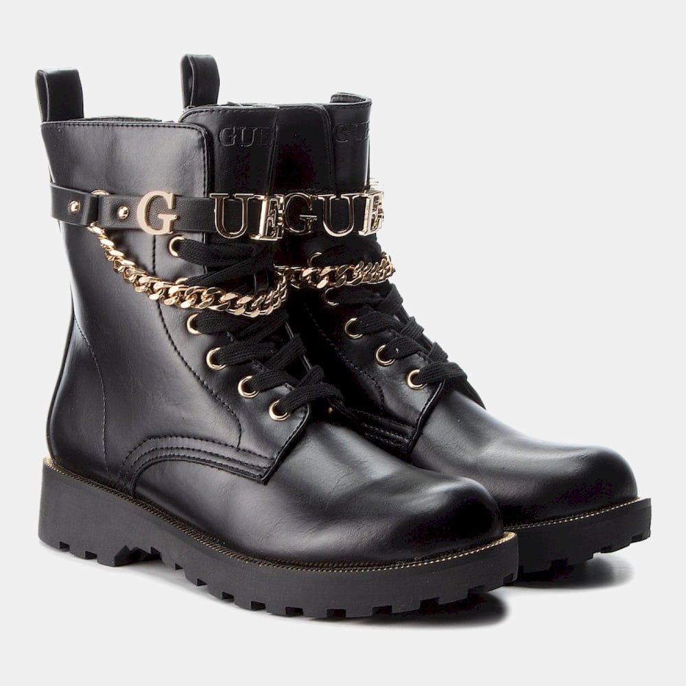Guess Botas Boots Flnna3ele10 Black Preto Shot4