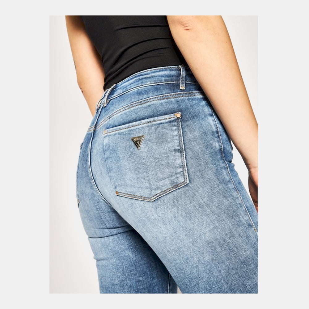 Guess Calças Trousers W0ga03d3zt1 Light Wash Light Wash Shot4