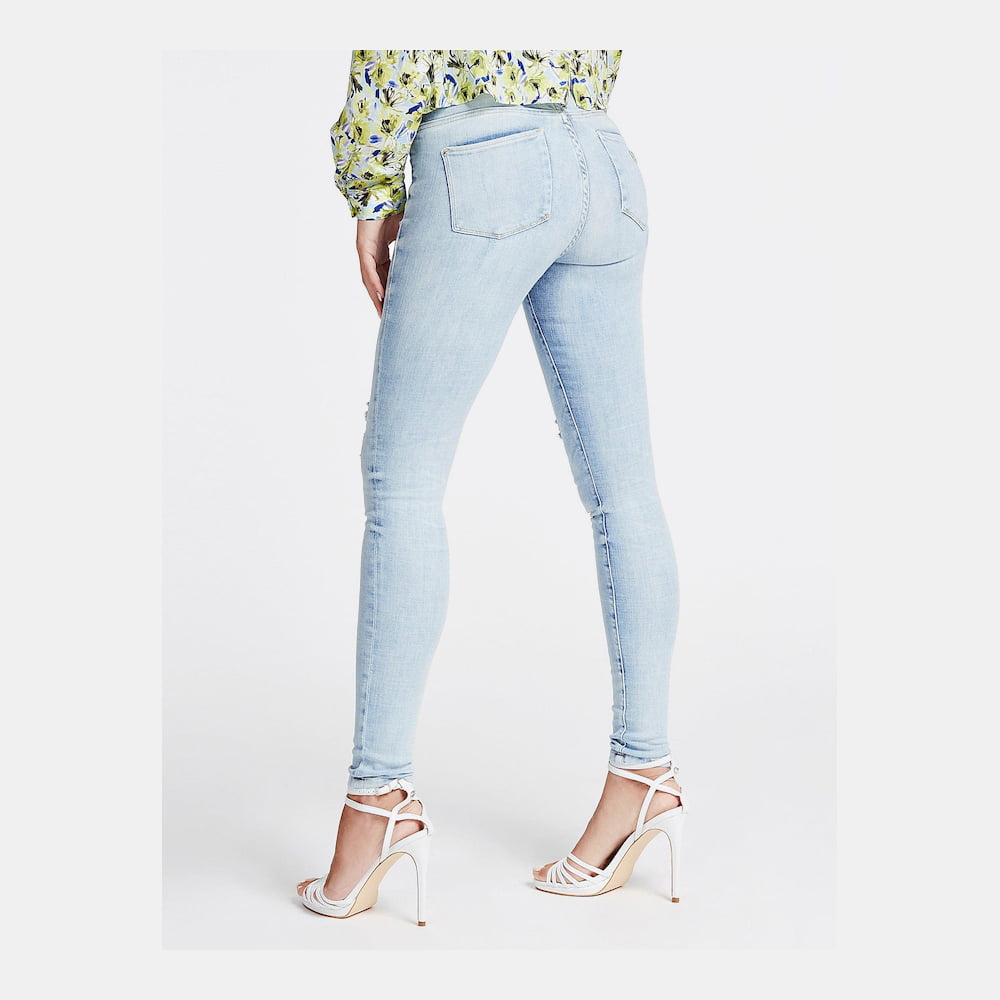 Guess Calças Trousers W0ga03d3zt2 Light Wash Light Wash Shot3