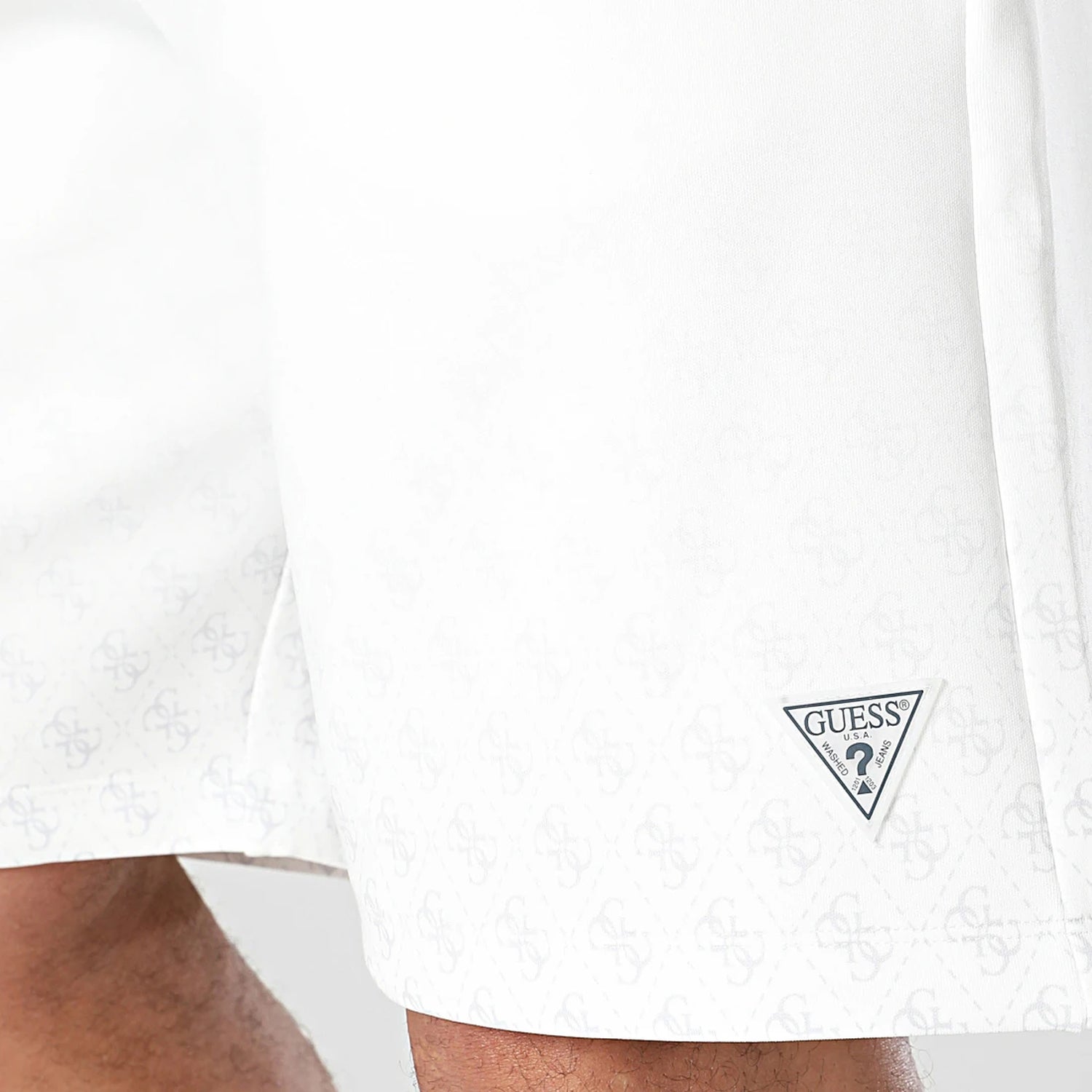 Guess Calcao Shorts Z4gd04 Kc552 White Branco_shot2