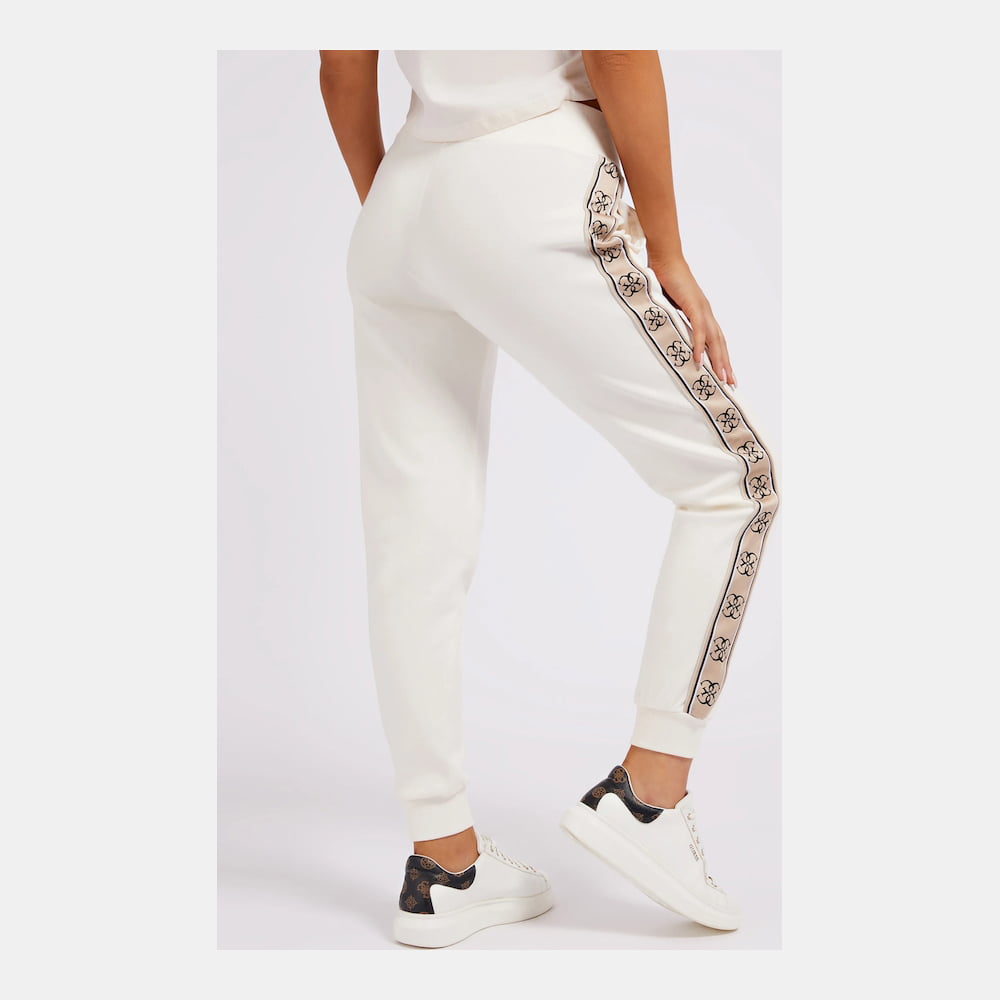 Guess Calcas Trousers V2yb15ka3p1 White Beig Branco Beige Shot2
