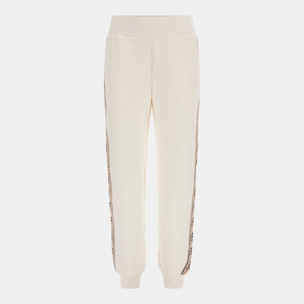 Guess Calcas Trousers V2yb15ka3p1 White Beig Branco Beige Shot3