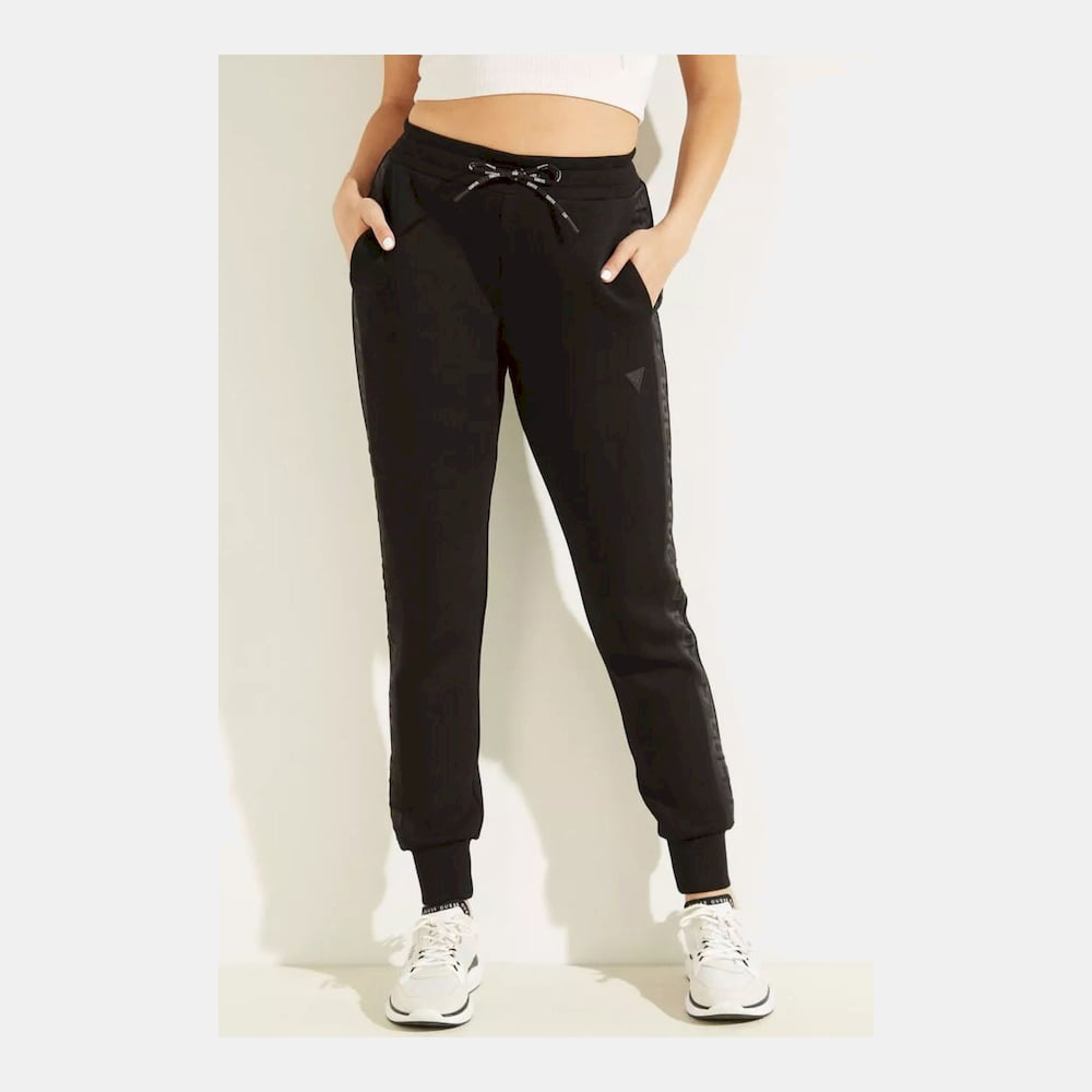 Guess Calcas Trousers V2yb18k7uw2 Black Preto Shot4