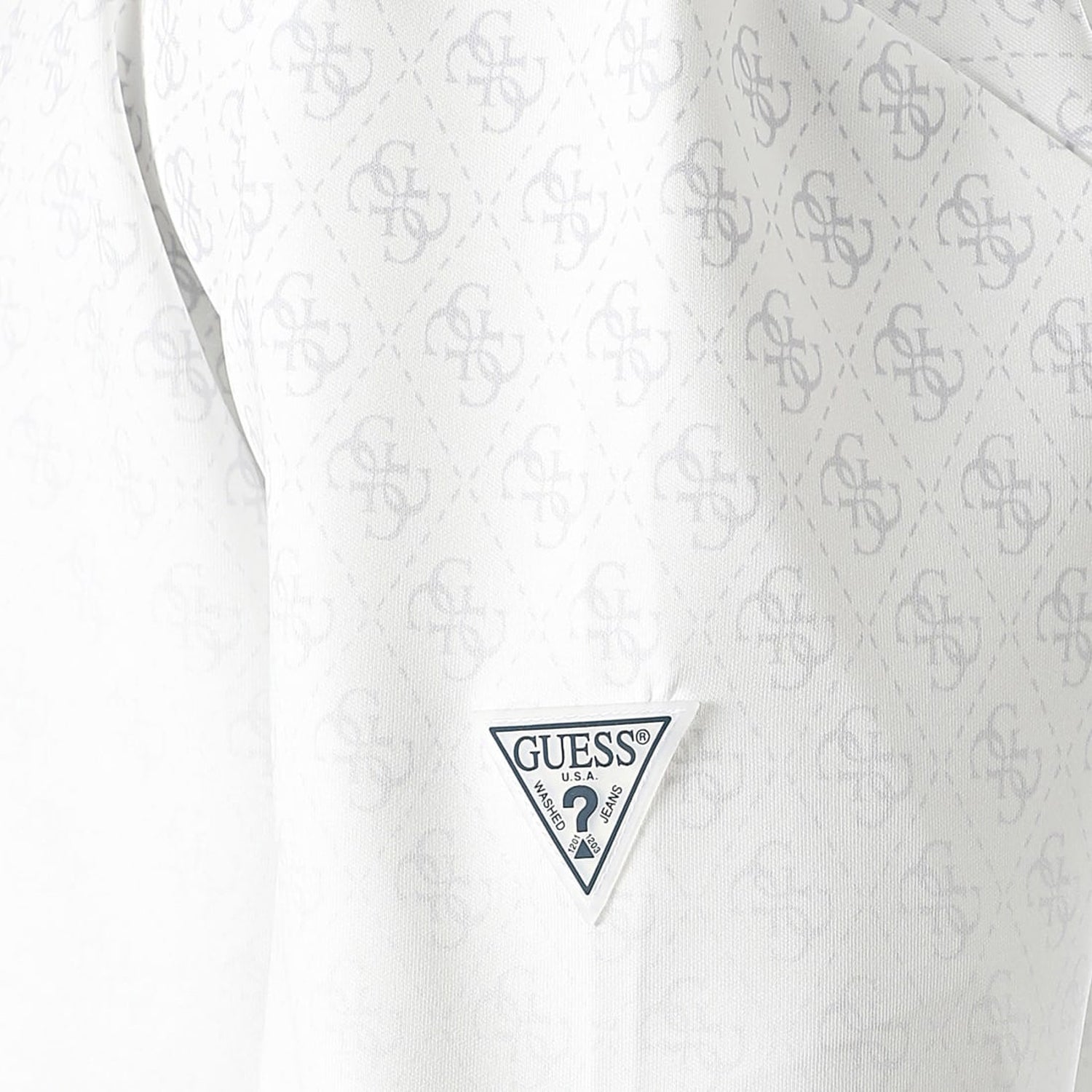 Guess Camisola Hoodie Z4gq14 Kc552 White Branco_shot2