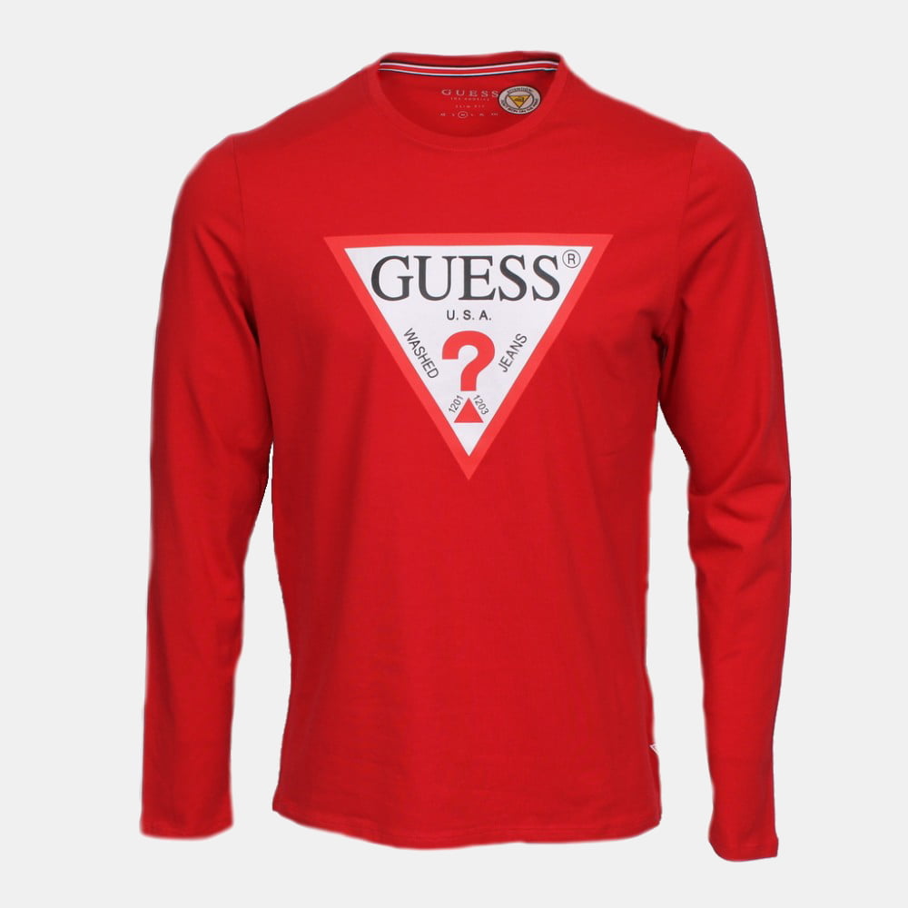 Guess Camisola Sweat M01i72j1300 Red Vermelho Shot1