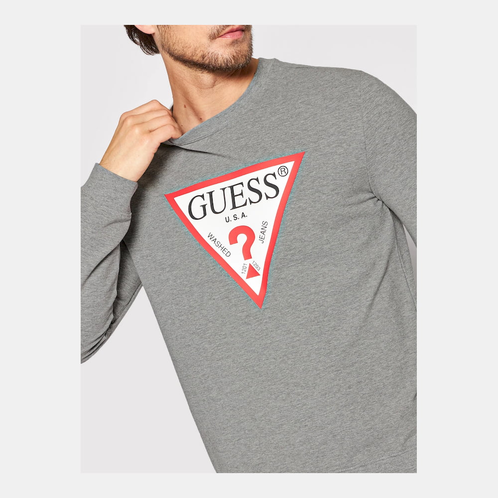 Guess Camisola Sweat M2yq37 K6zs1 Grey Cinza Shot3