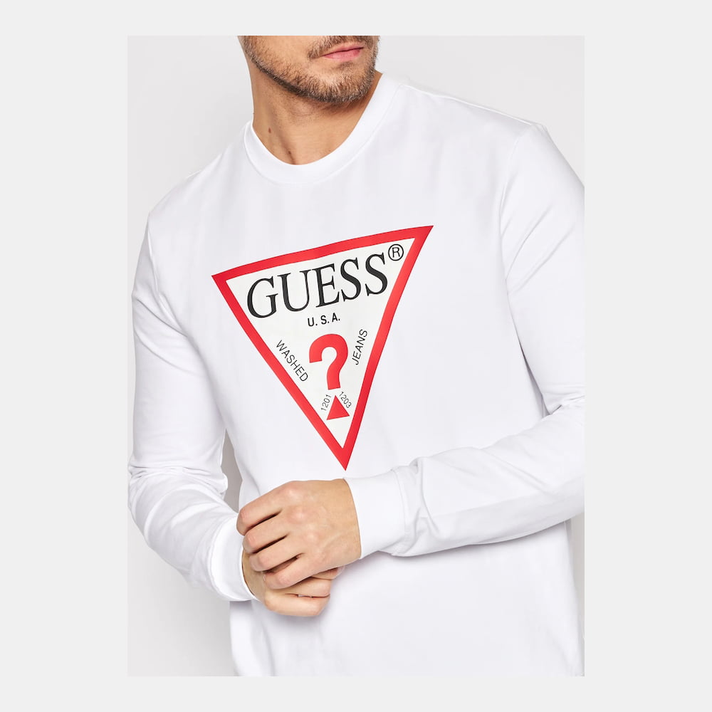 Guess Camisola Sweat M2yq37 K6zs1 White Branco Shot3