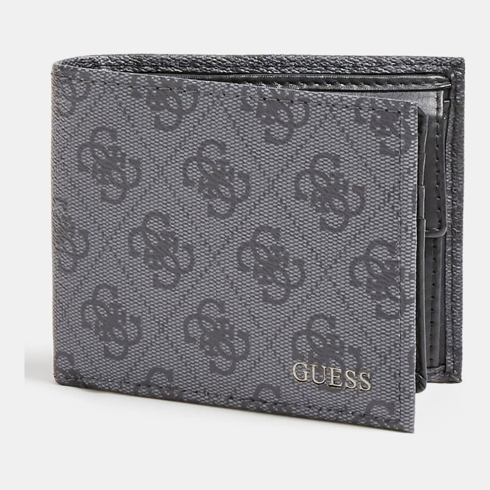 Guess Carteira Wallet Smvezllea24 Black.logo Preto Shot6