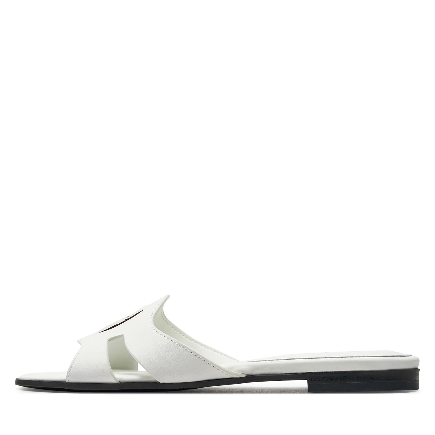 Guess Chinelos Slippers Flgcia White Branco_shot4