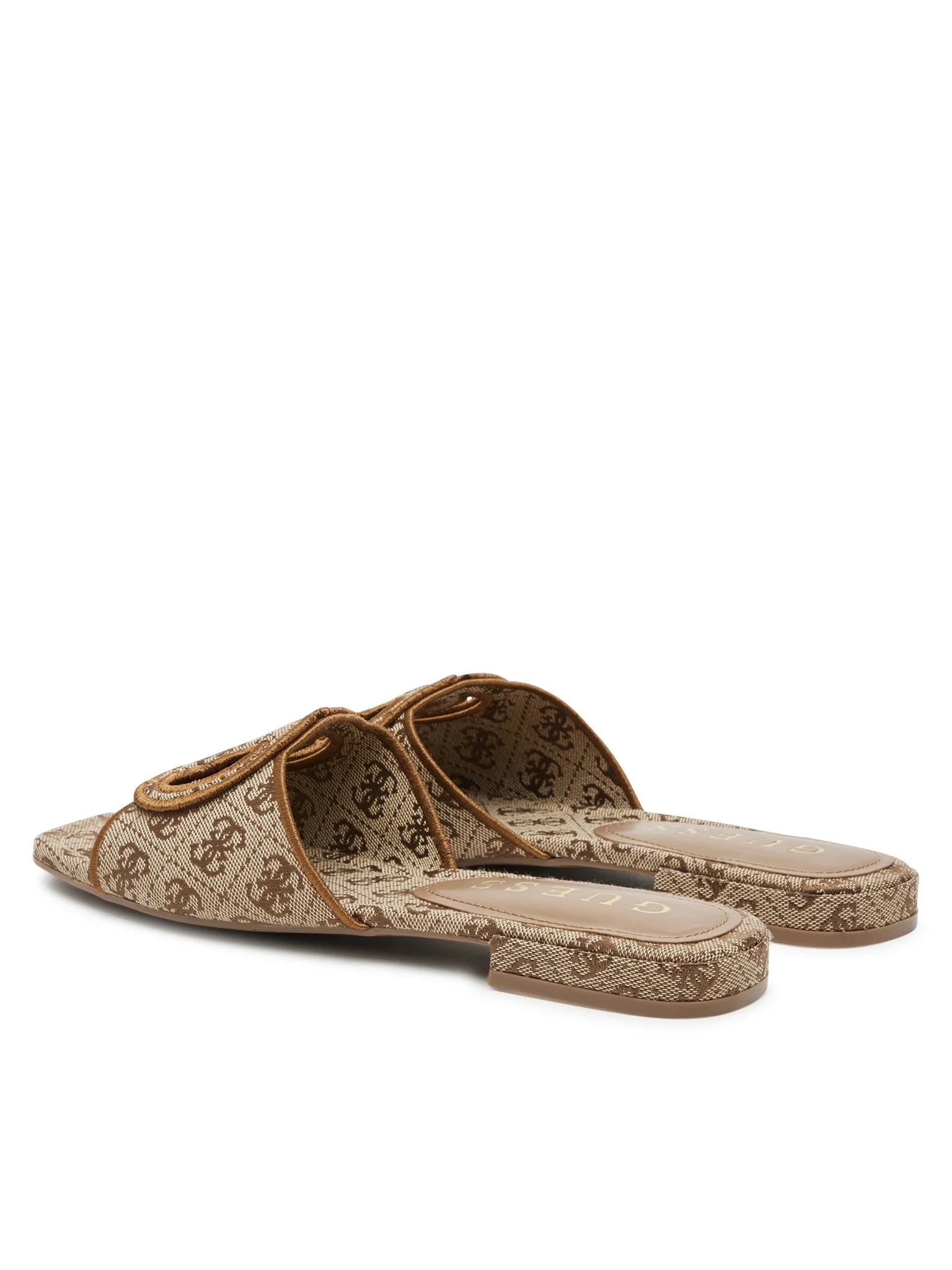Guess Chinelos Slippers Fljtse Beige Brwn Beige Castanho_shot2