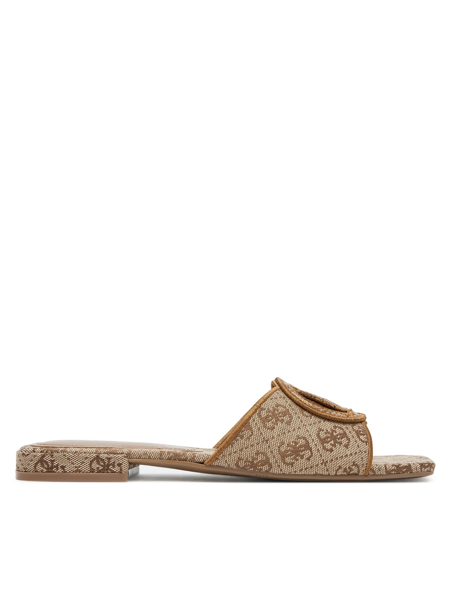 Guess Chinelos Slippers Fljtse Beige Brwn Beige Castanho_shot6