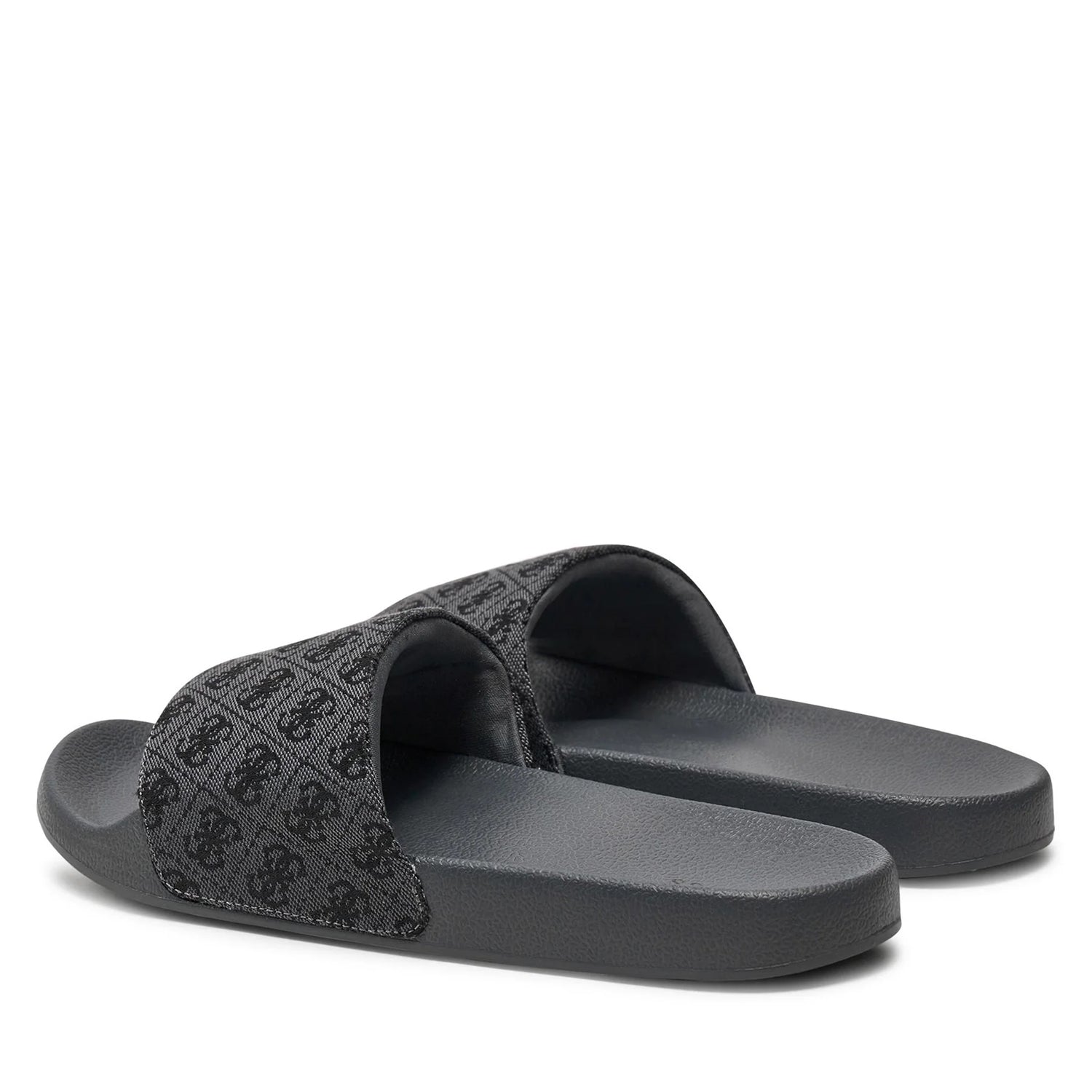 Guess Chinelos Slippers Fmgtoj Black.logo Preto_shot2