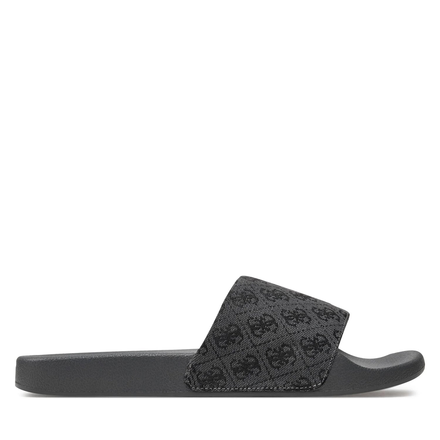 Guess Chinelos Slippers Fmgtoj Black.logo Preto_shot4