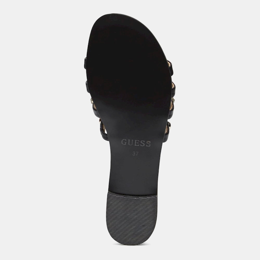 Guess Sandalias Sandals Fl6cevele19 Black Preto Shot6