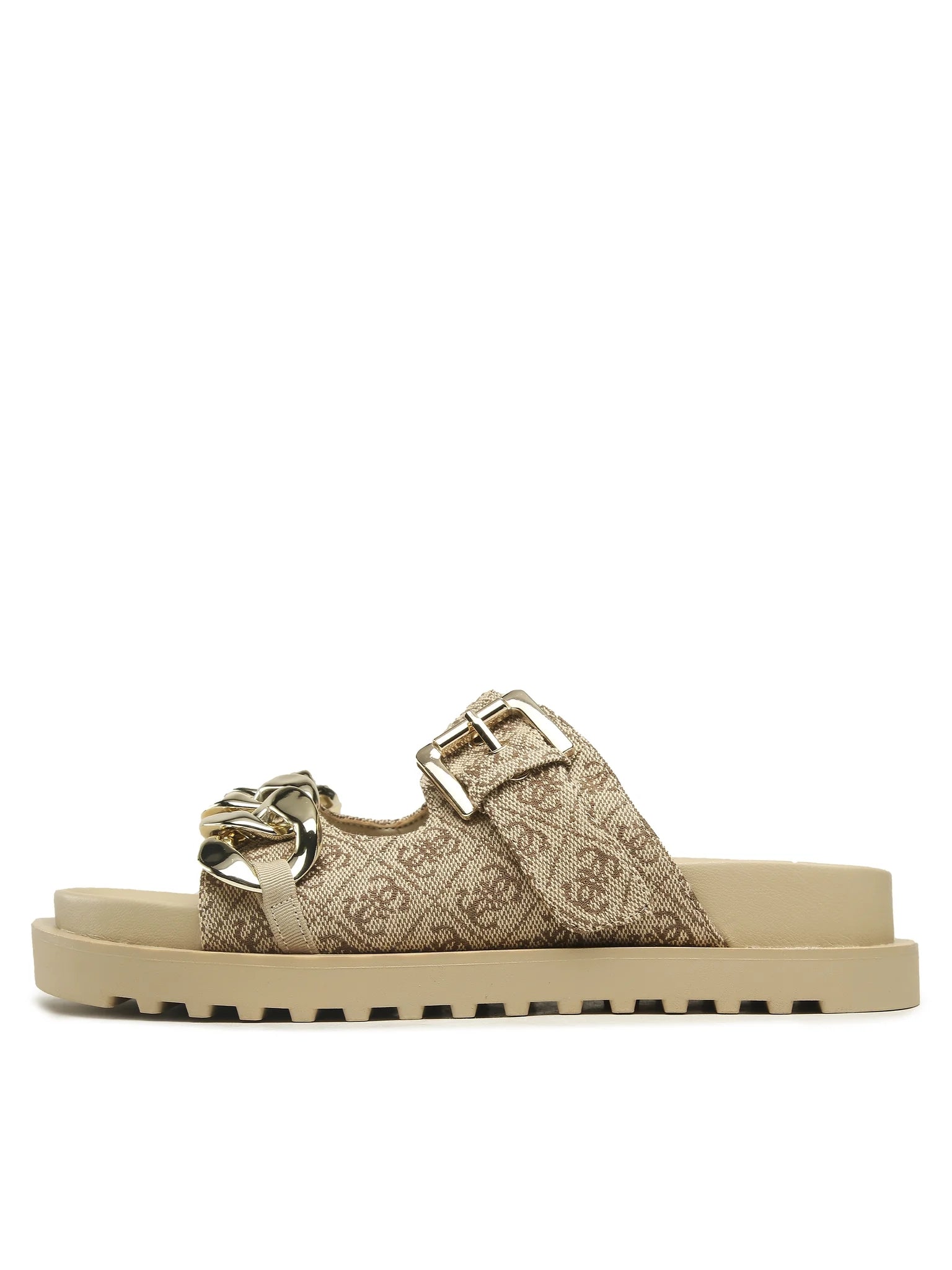 Guess Sandalias Sandals Fl6ft2 Beige Brwn Beige Castanho_shot3