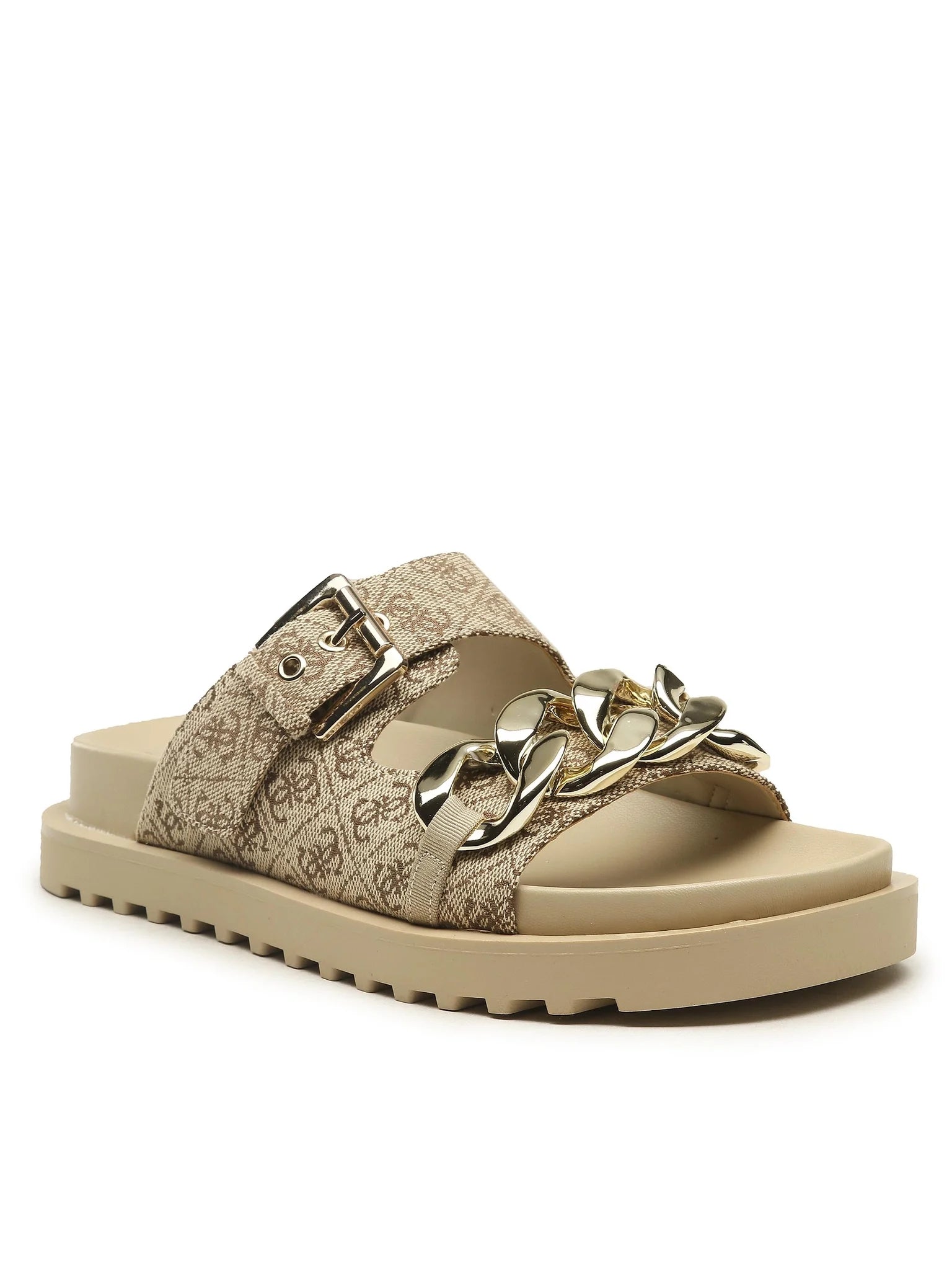 Guess Sandalias Sandals Fl6ft2 Beige Brwn Beige Castanho_shot5