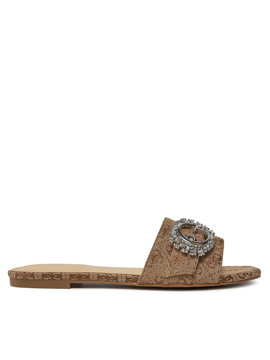 Guess Sandalias Sandals Fljll2 Beige Brwn Beige Castanho_shot1