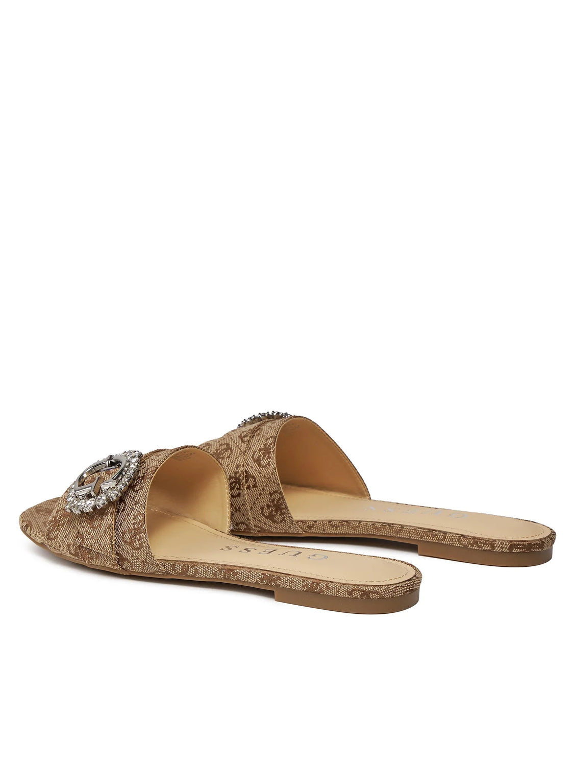 Guess Sandalias Sandals Fljll2 Beige Brwn Beige Castanho_shot2