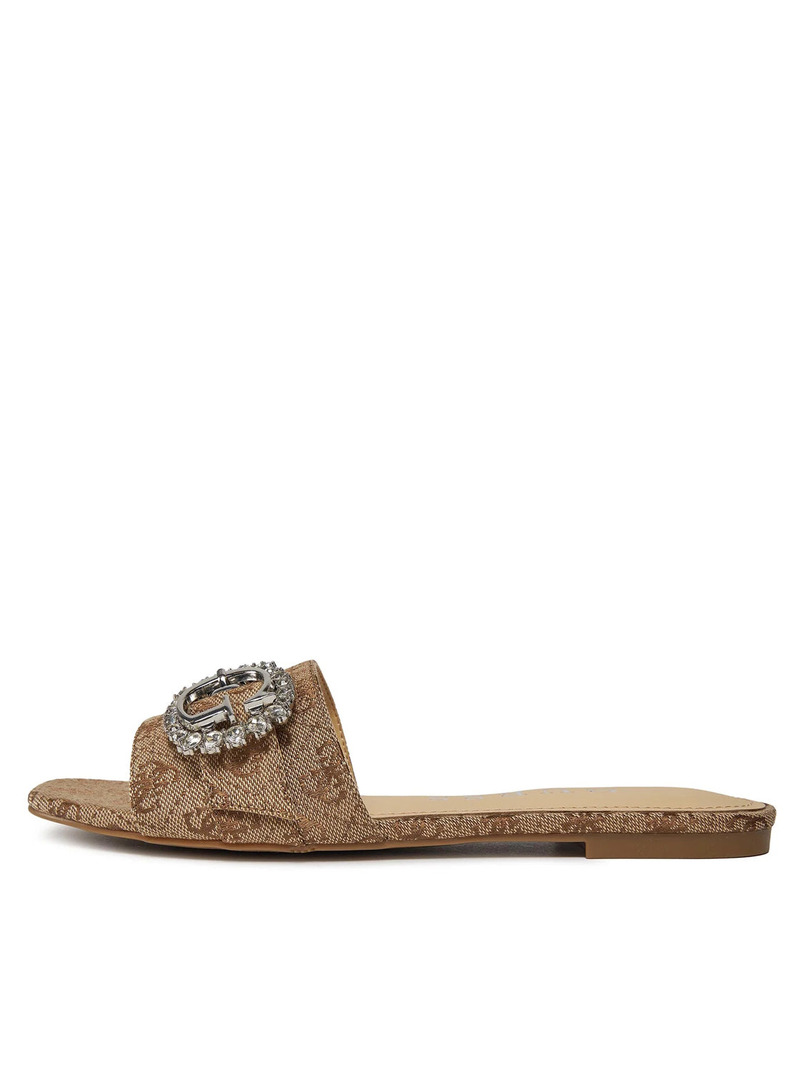Guess Sandalias Sandals Fljll2 Beige Brwn Beige Castanho_shot5
