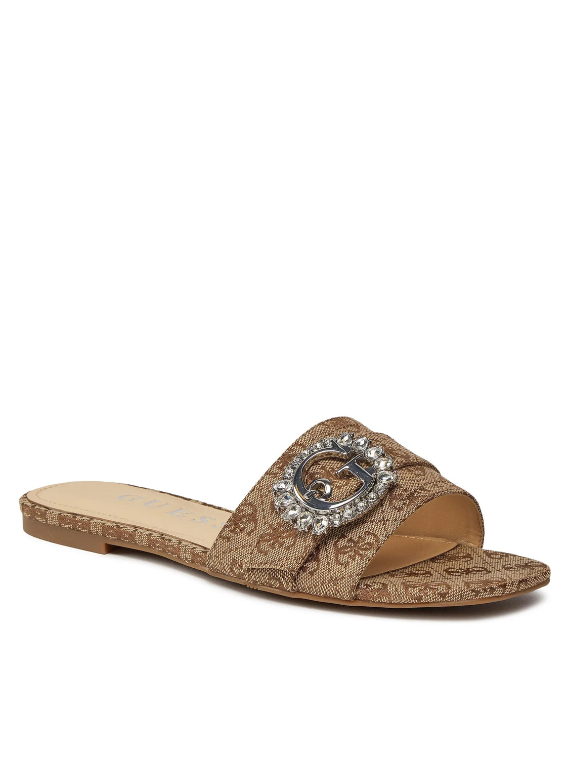Guess Sandalias Sandals Fljll2 Beige Brwn Beige Castanho_shot6