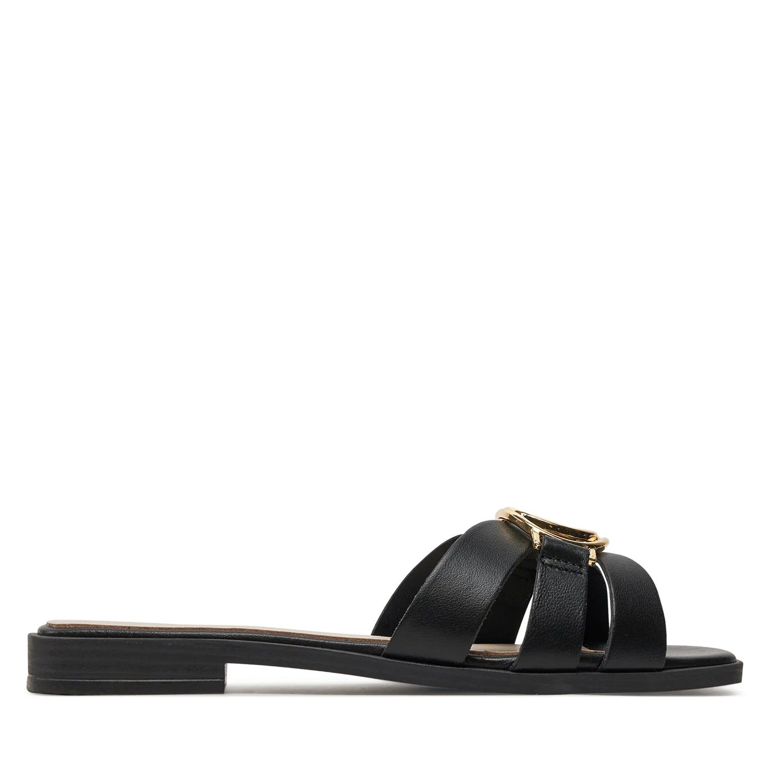 Guess Sandalias Sandals Fljsym Black Preto_shot5
