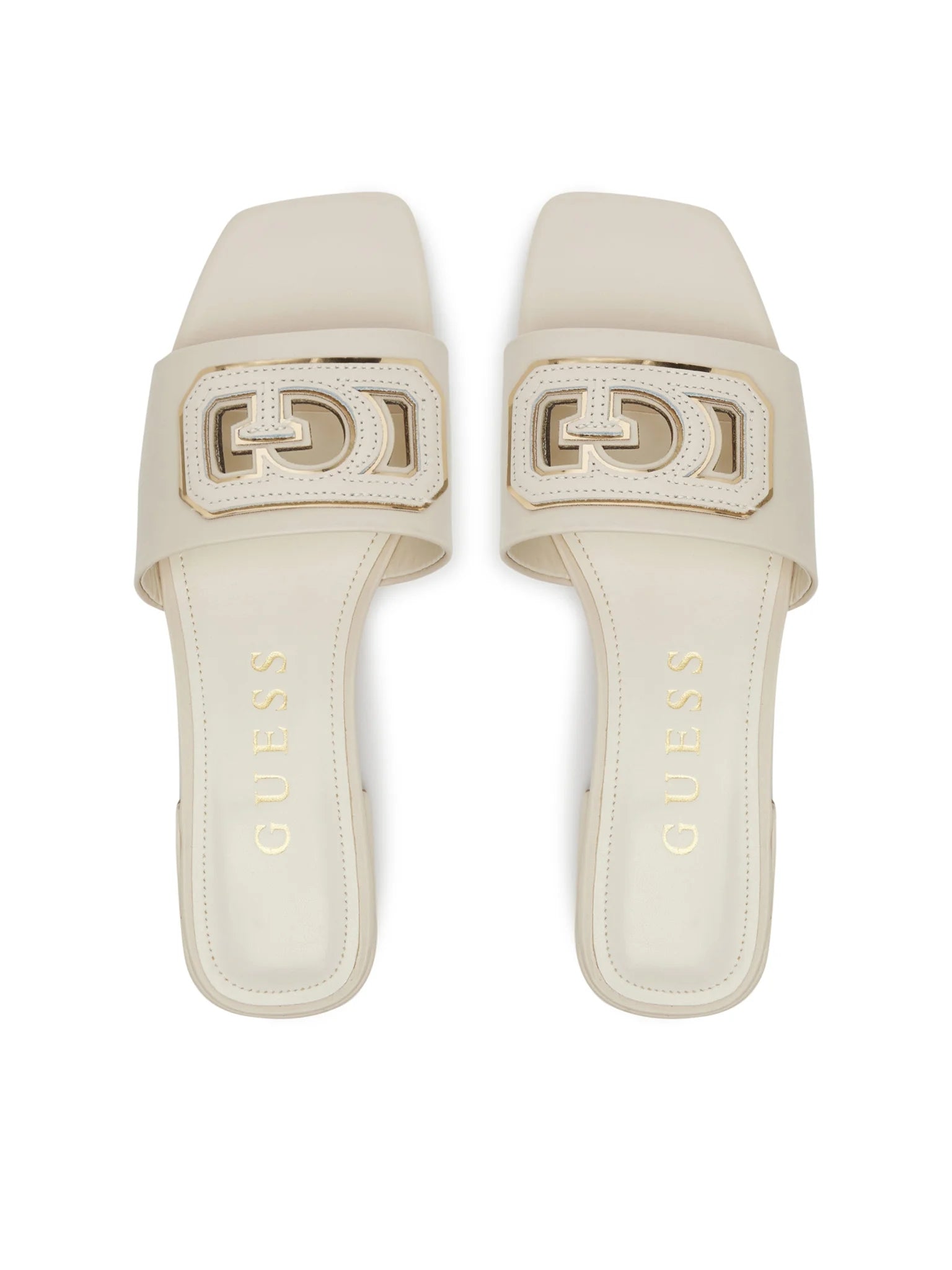 Guess Sandalias Sandals Fljtar Cream Creme_shot1
