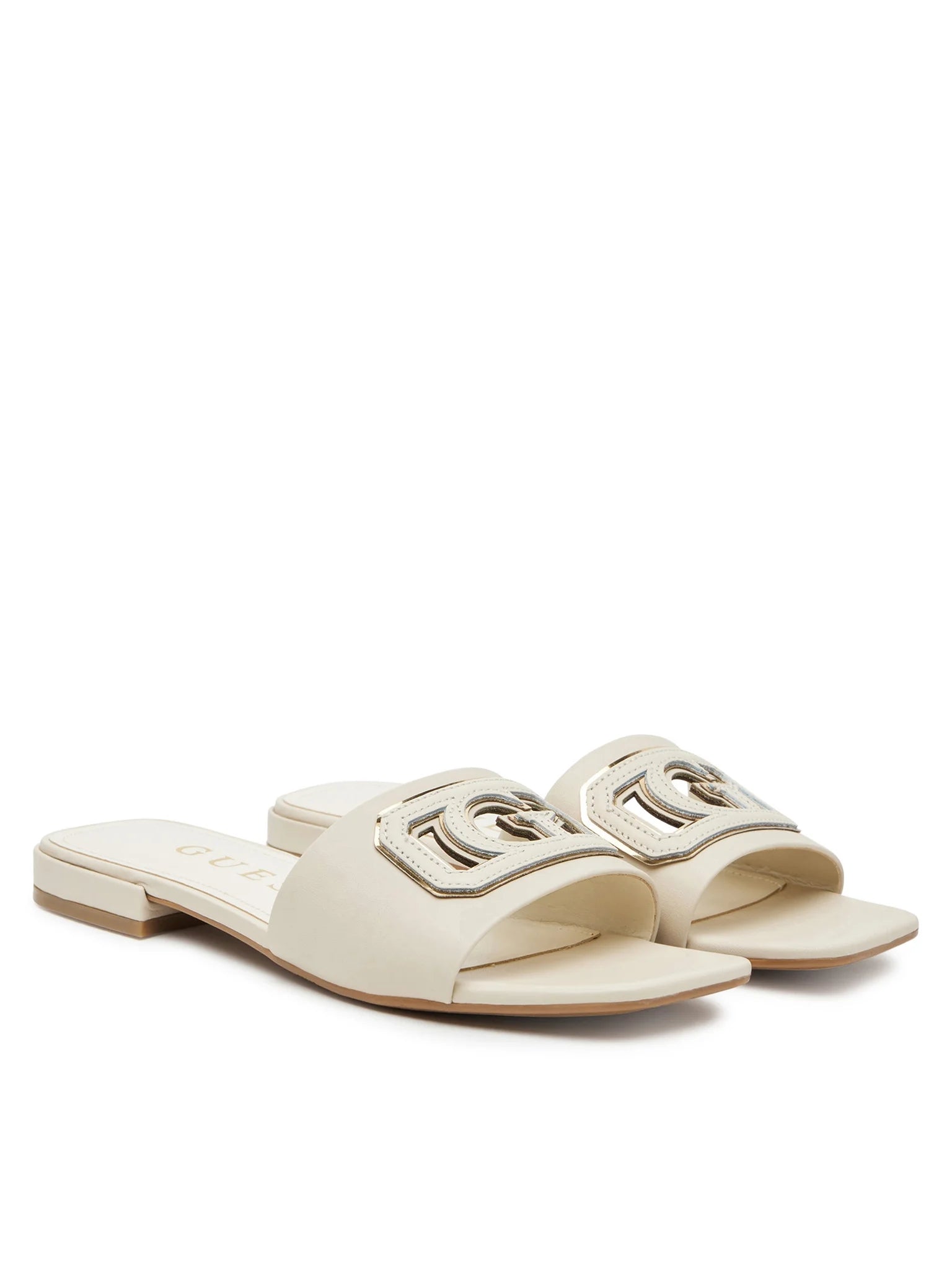 Guess Sandalias Sandals Fljtar Cream Creme_shot2
