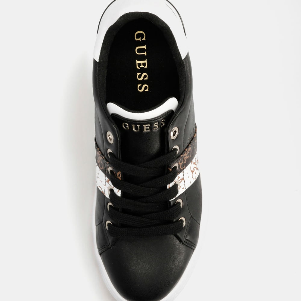 Guess Sapatilhas Sneakers Shoes Fl5reeele12 Black Preto Shot5