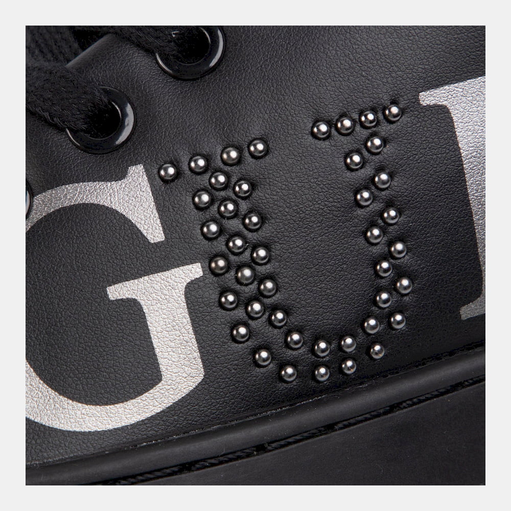 Guess Sapatilhas Sneakers Shoes Fl5rid Black Preto Shot12
