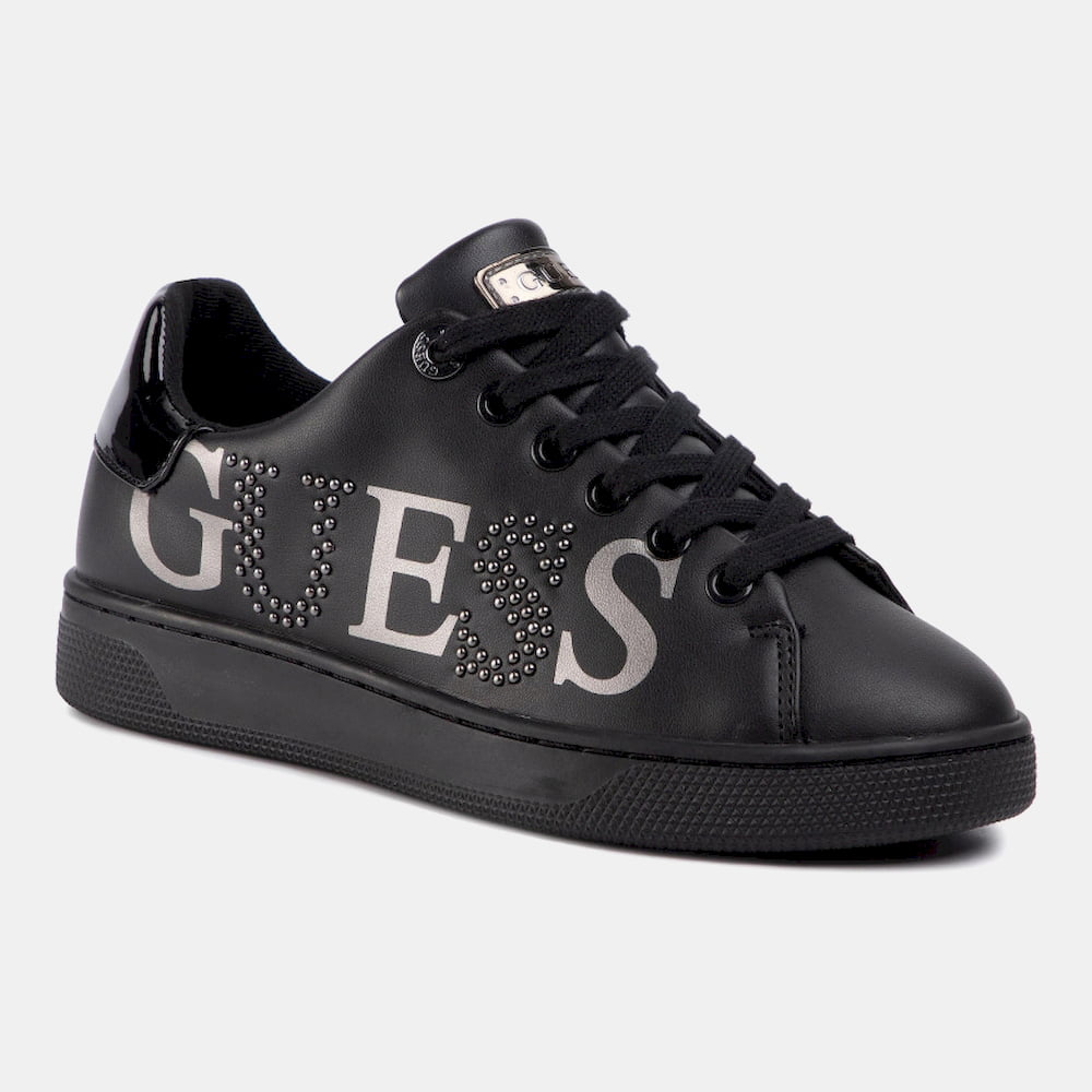 Guess Sapatilhas Sneakers Shoes Fl5rid Black Preto Shot2