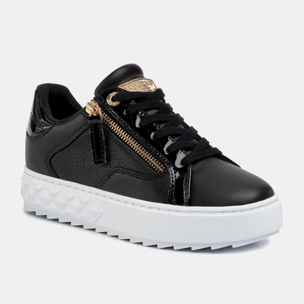 Guess Sapatilhas Sneakers Shoes Fl6fii Black Preto Shot2