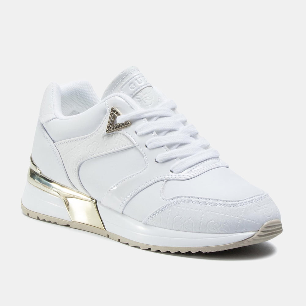 Guess Sapatilhas Sneakers Shoes Fl7movell12 White Branco Shot3