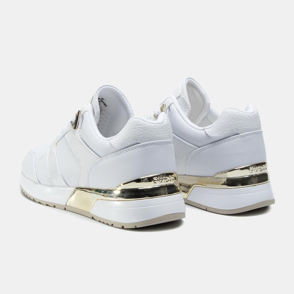 Guess Sapatilhas Sneakers Shoes Fl7movell12 White Branco Shot7
