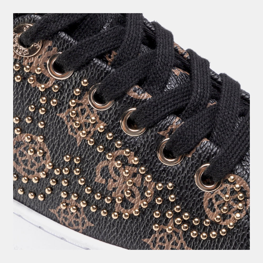 Guess Sapatilhas Sneakers Shoes Fl7razele12 Brown.logo Castanho Shot13