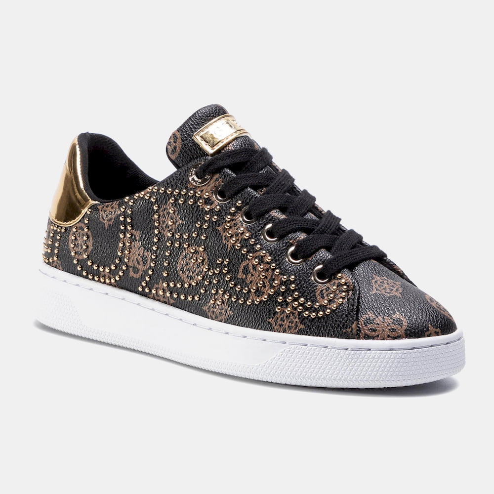 Guess Sapatilhas Sneakers Shoes Fl7razele12 Brown.logo Castanho Shot3